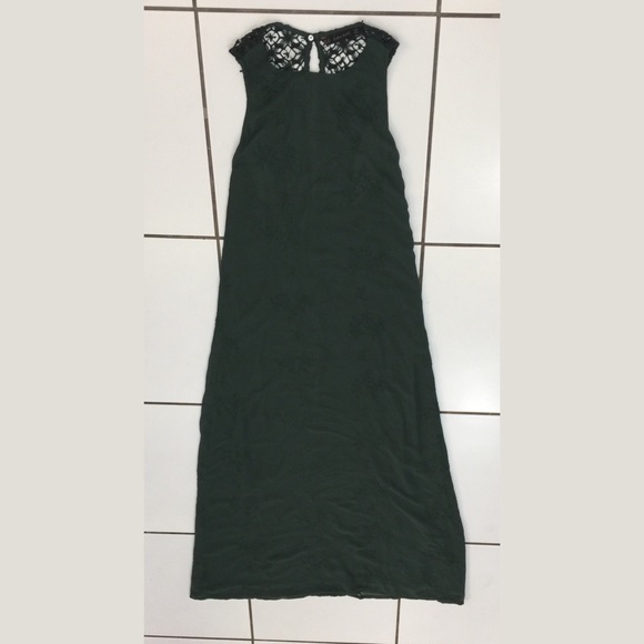 Zara Chiffon & Lace Maxi Dress - Picture 4 of 8